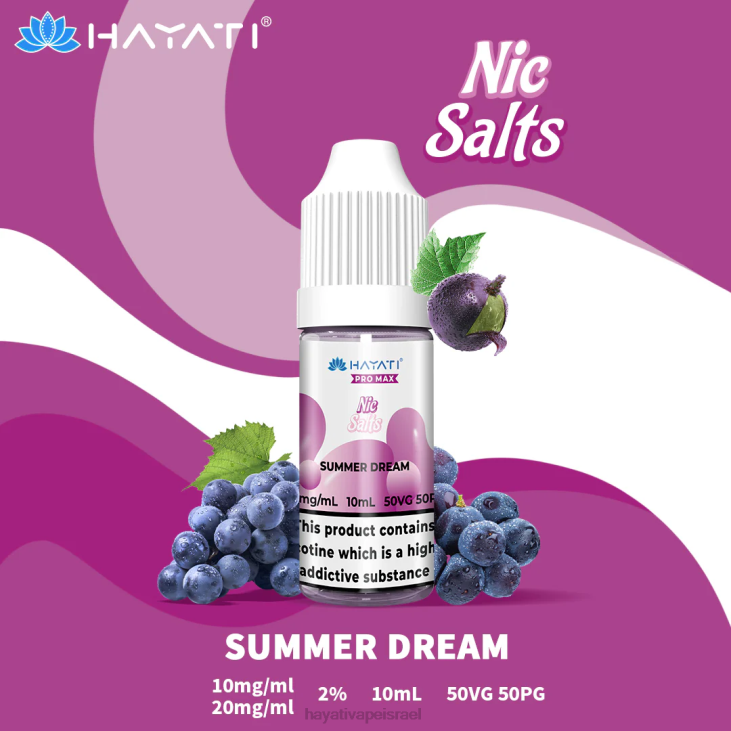 Hayati Vape Near Me - Hayati Pro Max מלחים נחמדים 848P246 חלום קיץ