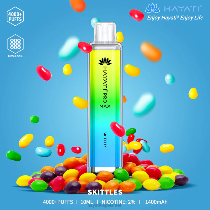 Hayati Vape Price - Hayati Pro Max חַד פַּעֲמִי 848P120 כַּדוֹרֶת