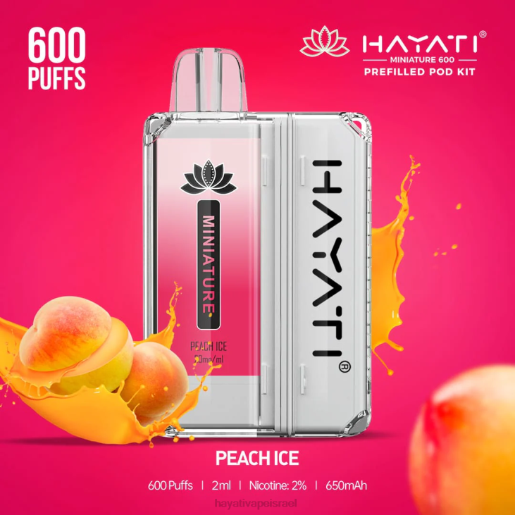 Hayati Israel - Hayati Miniature 600 ערכות פוד 848P41 קרח אפרסק