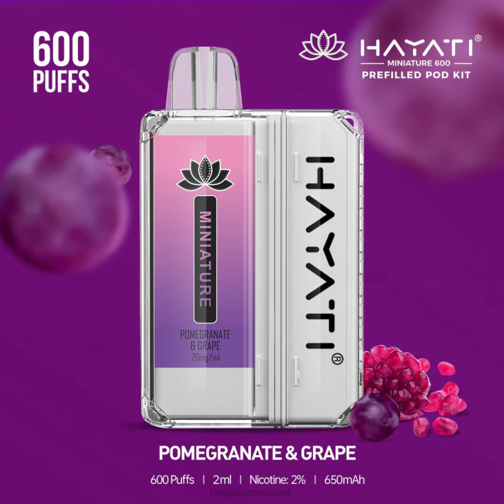 Hayati Jerusalem - Hayati Miniature 600 ערכות פוד 848P42 רימון וענבים